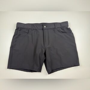 Origin Maine USA Men's 40 Black Stretch Poly VRSA Lite Performance Shorts 7”